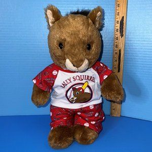 Build A Bear Rally Squirrel 14" Plush Shirt Pants St Louis Cardinals Baseball